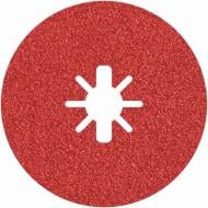 Круг шлифовальный Bosch фибровый X-Lock R780 Best for Metal + Inox P36 125 мм 1 шт. 2608619183