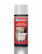 Эмаль аэрозольная Mr.Build акриловая для ванн и керамики RAL 9010 белый глянец 400 мл