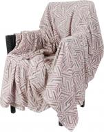 Плед Frannel Metrix 200x220 см розовый La Nuit