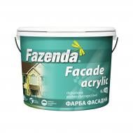 Фарба фасадна акрилова Fazenda Fasade acrylic білий 1,2 кг