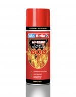 Эмаль аэрозольная Mr.Build термостойкая черный мат 400 мл