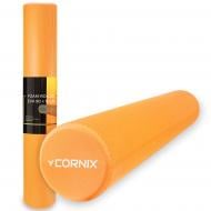 Массажный валик Cornix EVA+ 90 x 15 см (роллер) XR-0312 Orange