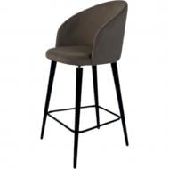 Стул барный TWINSANN Milano 540x520x1030 мм черный / бежевый