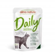 Консерва для кошек Almo Nature Daily Cat телятина и ягненок 70 г