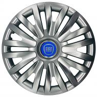 Колпак для колес SJS Fiat (синій) 412 R16" 4 шт. серебряный (108053)