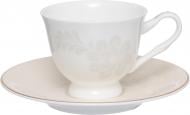 Чашка з блюдцем Fiora для кави Lucia 100 мл