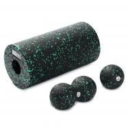 Набор для массажа Cornix (Ball 8 см, Duoball 8 х 16 см, Foam Roller 30 х 15 см) XR-0079