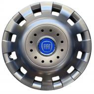 Колпак для колес SJS Fiat (синій) 414 R16" 4 шт. серебряный (108059)