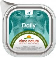 Консерва для собак для усіх порід Almo Nature Daily Dog індичка і кабачок 100 г