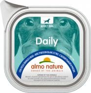 Консерва для собак для усіх порід Almo Nature Daily Dog біла риба і рис 100 г