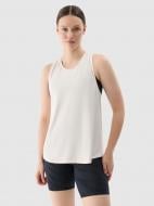 Майка 4F SLEEVELESS FNK F412 4FWSS25TFSLF412-11S р.XL белый