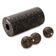 Набор для массажа Cornix (Ball 8 см, Duoball 8 х 16 см, Foam Roller 30 х 15 см) XR-0081