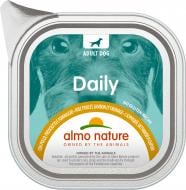 Консерва для собак для усіх порід Almo Nature Daily Dog курка шинка і сир 100 г