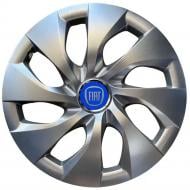 Колпак для колес SJS Fiat (синій) 416 R16" 4 шт. серебряный (108065)