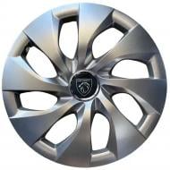 Колпак для колес SJS Peugeot NEW 416 R16" 4 шт. серебряный (108066)
