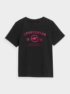 Футболка 4F TSHIRT M1012 4FJSS23TTSHM1012-20S р.152 черный