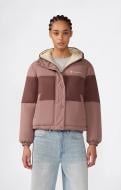 Пуховик женская зимняя Champion Hooded Polyfilled Jacket 118901-MS513 р.L коричневая