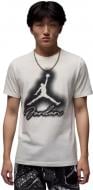 Футболка Jordan M J FLT MVP JM HBR SS CREW HJ2330-133 р.M бежевый