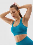 Бра 4F SPORT BRA F116 4FWSS24USBAF116-35S р.XS-S бирюзовый