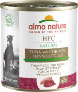 Консерва для собак для всех пород Almo Nature HFC Dog Natural тунец и курица 290 г