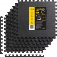 Мат спортивный 4fizjo 180x120x1 cм P-5907739310378 черный