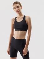 Бра 4F SPORT BRA F097 4FWSS24USBAF097-20S р.M черный