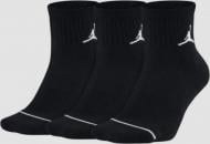 Носки Jordan U J EVERYDAY CUSH POLY ANKLE 3PR - 144 DX9655-010 р.42-46 черный 3 шт.