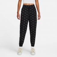 Брюки Nike W NSW AIR AOP WVN MR PNT DV8058-010 р. XL черный