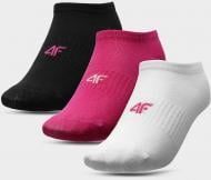 Носки 4F SOCKS CAS F097 (3PACK) 4FJSS23USOCF097-94S р.32-35 разноцветный 3 пари шт.