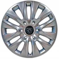 Колпак для колес SJS Peugeot NEW 429 R16" 4 шт. серебряный (108105)