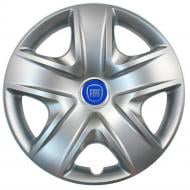 Колпак для колес SJS Fiat (синій) 500 R17" 4 шт. серебряный (108112)