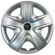 Колпак для колес SJS Peugeot NEW 500 R17" 4 шт. серебряный (108113)