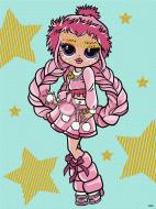 Картина по номерам - L.O.L. Surprise! O.M.G. Fashion show La Rose 30х40 см Ideyka