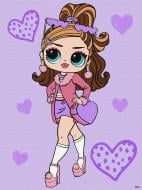 Картина по номерам - L.O.L. Surprise! Tweens Fancy Gurl 30х40 см Ideyka