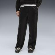 Брюки Puma ESS ELEVATED Velour Straight Leg Pants G 69485501 р. 164 черный