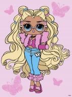 Картина по номерам - L.O.L. Surprise! Tweens Olivia Flutter 30х40 см Ideyka