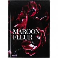 Книга для записей Axent Maroon fleur 8459-1-A А5