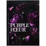 Книга для записей Axent Purple fleur 8459-2-A А5