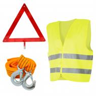 Набор автомобилиста Аварийная остановка Poputchik 33-001-IS