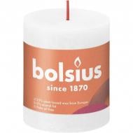 Свеча Рустик столбик SHINE 80/68 белая Bolsius