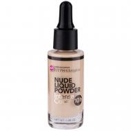 Пудра рідка Bell Hypo Allergenic Nude Liquid Powder Intense Cover 02 light beige 25 г