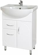 Тумба напольная Aqua Rodos Оптима 01S0155 55 с умывальником Libra 60