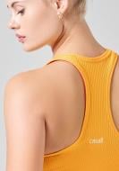 Футболка жін.  р.40 жовтий 24112-473 SIGNIFIED RIB TANK YELLOW GLAZE,34 Casall SS24