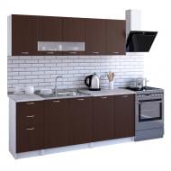 УЦЕНКА! Кухня ROKO Ирен дуб венге/белый ДСП 2 м (УЦ №2612) УЦЕНКА! Кухня ROKO Ирен дуб венге/белый ДСП 2 м (УЦ №2612)