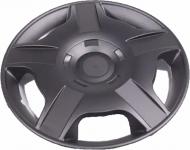 Колпак для колес Дорожня карта Star DK-R13SB R13" 1 шт. черный