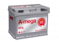 Акумулятор автомобільний A-MEGA EFB 65Ah 650A 12V «+» праворуч (EFB)