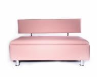 Офисный диван Rimos Konor с нишей 80х55х75 см Розовый (Z-28_120)