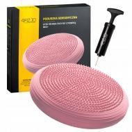 Балансувальна платформа 4fizjo MED+ 33 см сенсомоторна, масажна Pink (P-5907739313829)