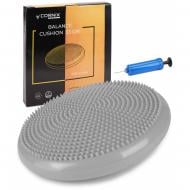 Балансувальна платформа Cornix 33 см (сенсомоторна) масажна XR-0053 Grey