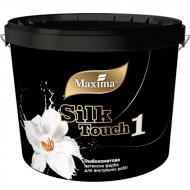 Фарба інтер'єрна латексна Maxima Silk Touch 1 глибокий мат білий 1 л 1,2 кг